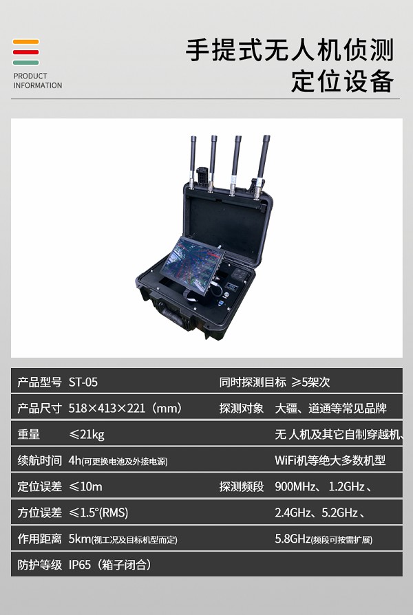 手提式偵測定位ST-05型裝備設(shè)備(圖2)