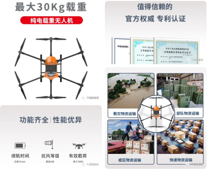 橫空出世｜首款大載重短途運(yùn)輸無(wú)人機(jī) 成功檢飛(圖2)